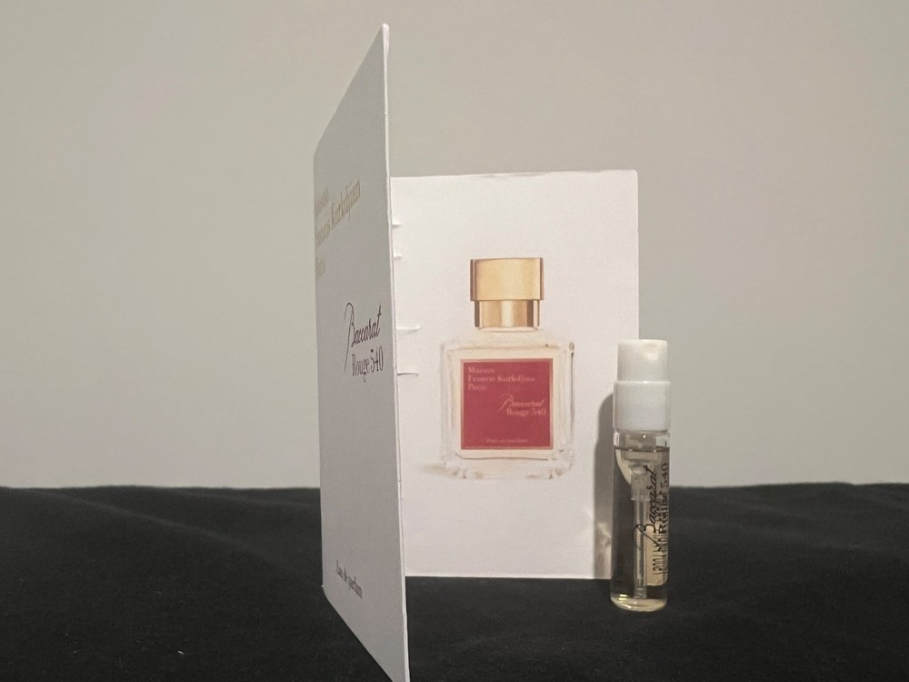 Baccarat Rouge 540 Eau De Parfum by MFK Vial Sample 2ml Free Shipping