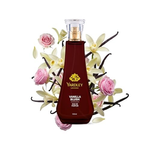 Yardley Vanilla Blush Eau De Parfum Women 100ml Vanilla Rose Floral Scent FS