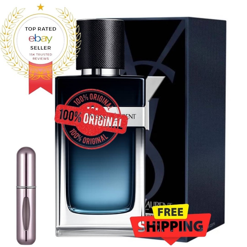 Y Men’s Eau de Parfum 3.3 fl. Oz 100ml Fresh Woody Long Lasting Cologne