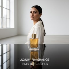 Bellavita Luxury Honey Oud Eau de Parfum 3.4 fl oz 100ml Unisex Long Lasting