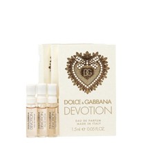 D&G DOLCE & GABBANA DEVOTION EDP 1.5ml .05fl oz x 3 PERFUME SPRAY SAMPLE VIALS