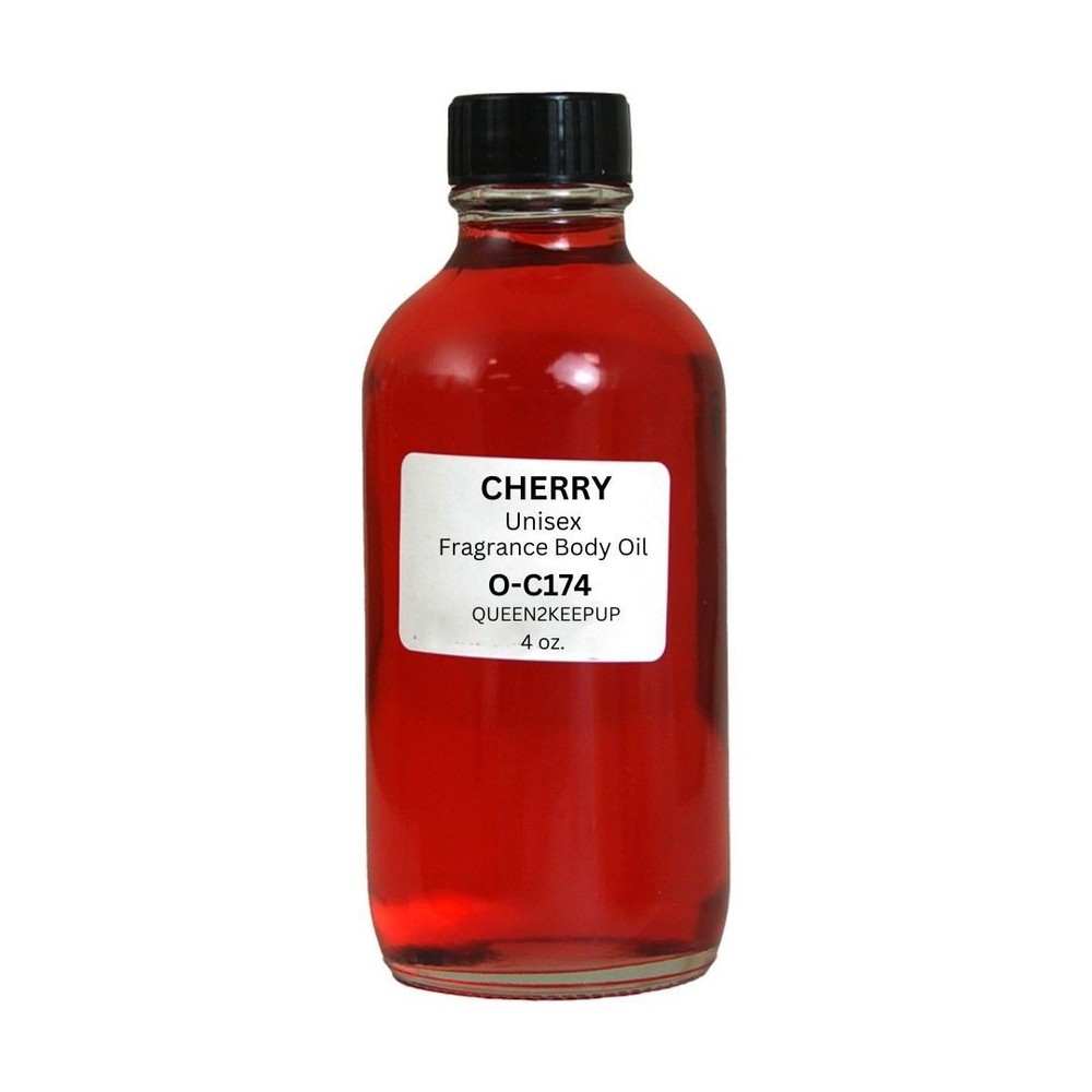 Cherry (Unisex) Body Oil 4 oz Fragrance Similar All Natural Scent