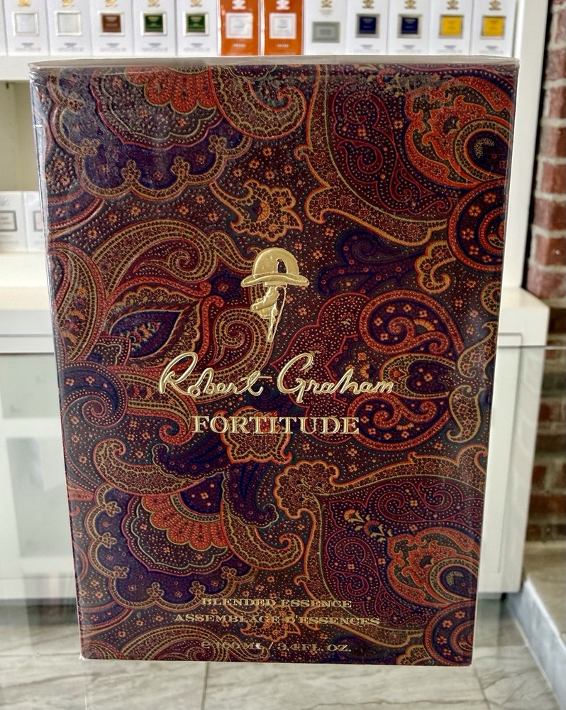 Robert Graham FORTITUDE Cologne Blended Essence 3.4oz 100ml Men – NEW