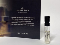 Bvlgari Mon Jasmin Noir Eau De Parfum 0.05 oz – SAMPLE – MINI VAP Spray ON CARD