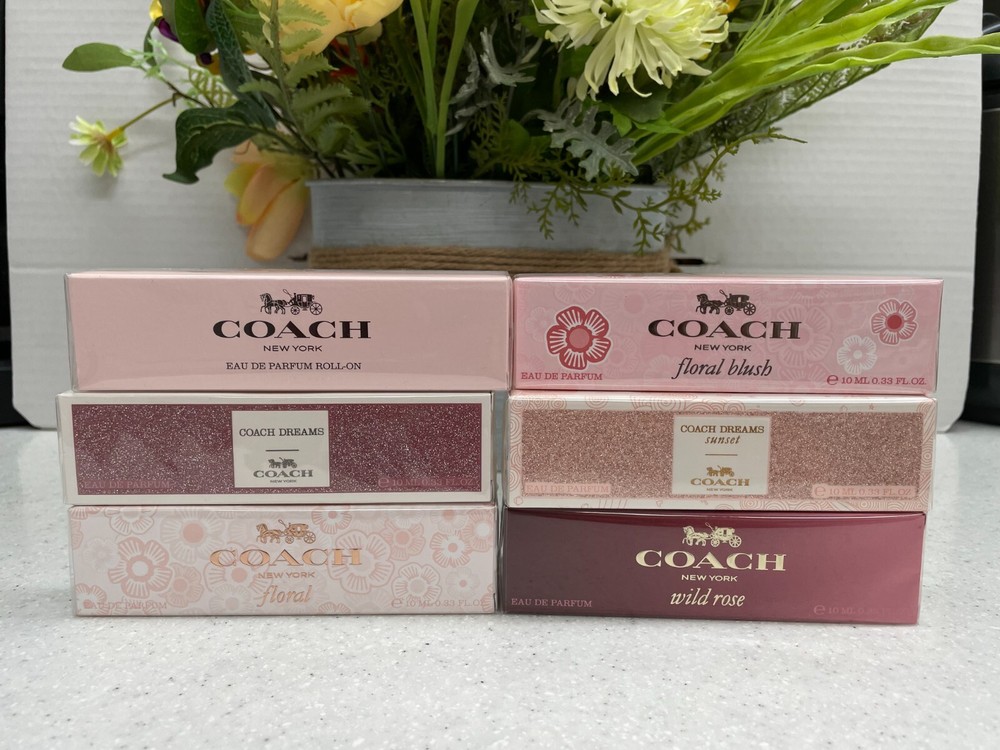 Coach Dreams or Dreams Sunset Eau de Parfum Purse Spray (You Pick) NIB 10 ml