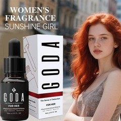 1~3PCS GODA For Her Pheromone Perfume for Women Long-Lasting Jasmine & Rose 15ml