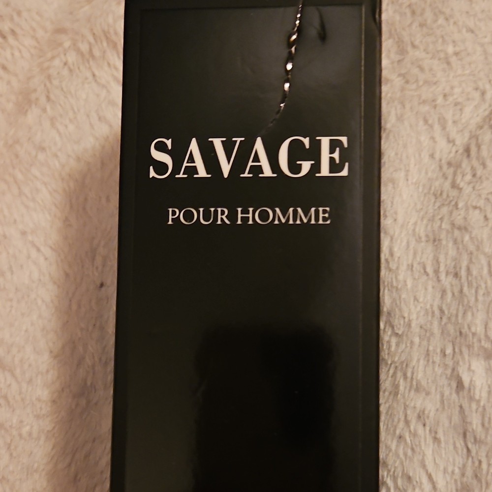 Lomitin Savage Pour Homme for Men Eau de Parfum 3.8 fl oz Regular Size