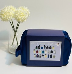 Limited Macys’ 25-Pc. Fragrance Sampler Set For Him With Blue Gift Bag