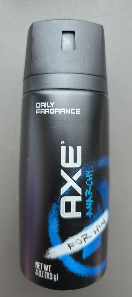 Axe Anarchy Mens Deodorant Body Spray, 150ML ANARCHY RARE Old Style (New Can)
