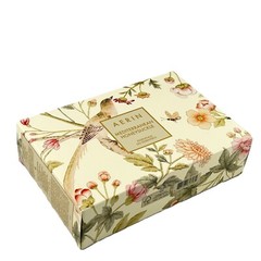 Aerin Mediterranean Honeysuckle Eau De Parfum/Rose Lip Conditioner Cosmetic Bag