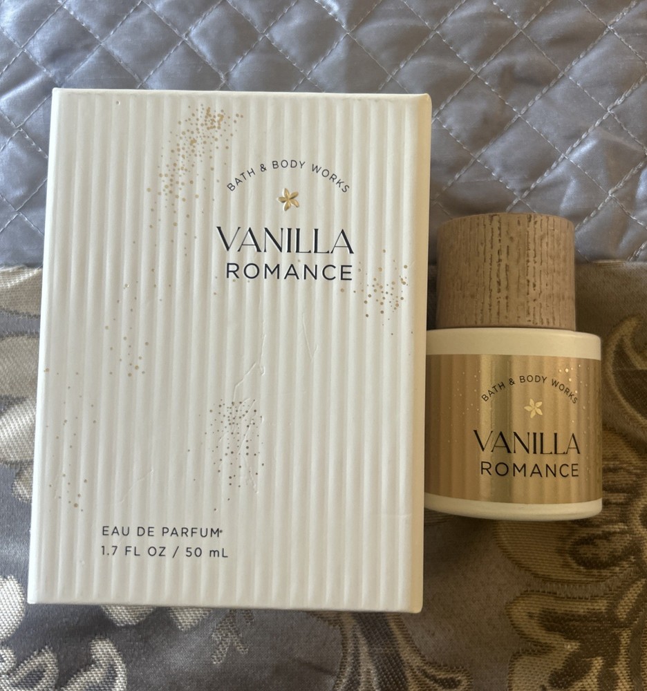 One Bath & Body Works VANILLA ROMANCE Eau De Parfum 1.7 fl oz / 50 mL NEW