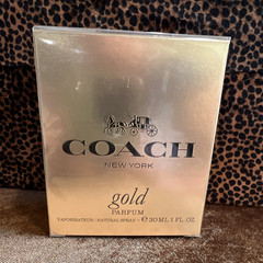 Coach Gold Parfum Natural Spray Vaporisateur, Regular Size 1 fl oz / 30 ml