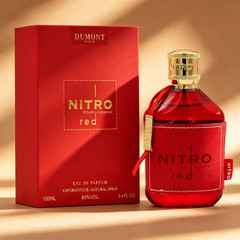 Nitro Red Pour Homme by Dumont Paris 3.4oz / 100ml Eau De Parfum