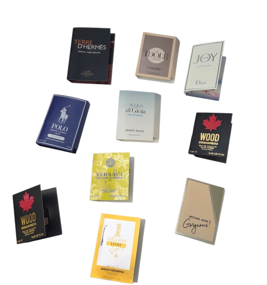 Men’s Women’s Perfume Cologne Samples 10 High-End Designers New
