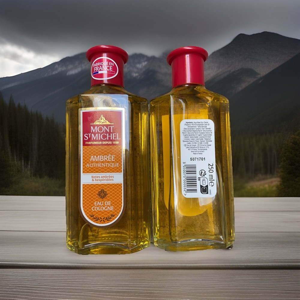 MONT ST MICHEL – AMBRÉE AUTHENTIQUE – EAU DE COLOGNE – 250 ml