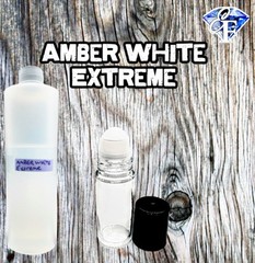 Amber White Extreme Fragrance Body Oil 4 Oz (Unisex)