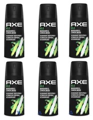 6 x Axe Kilo 4oz Body Spray Mandarin Sandalwood Deodorant Body Spray NO Aluminum