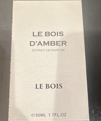 LE BOIS D’AMBER Extrait de Parfum Spray 50ml 1.7fl.oz Saffron Jasmine Amber