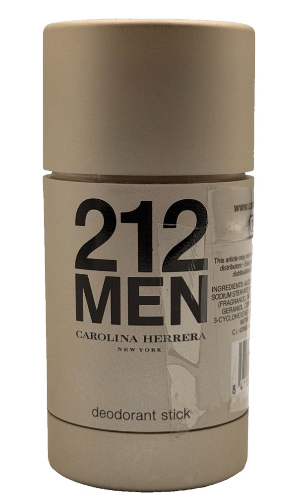 Carolina Herrera 212 Men Deodorant Stick For Men 2.1 oz