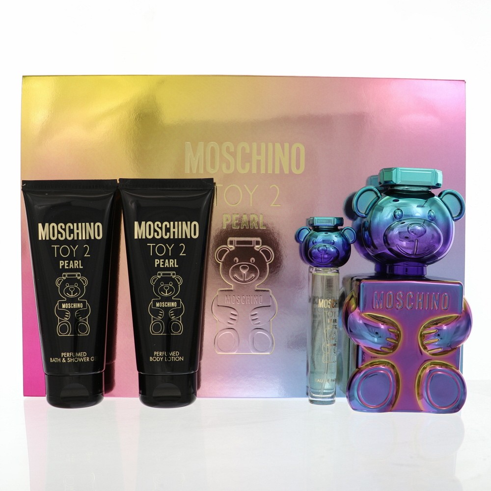 Moschino Toy Pearl by Moschino Gift Set for Women 4 Piece Gift Set – 3.4 Oz Eau