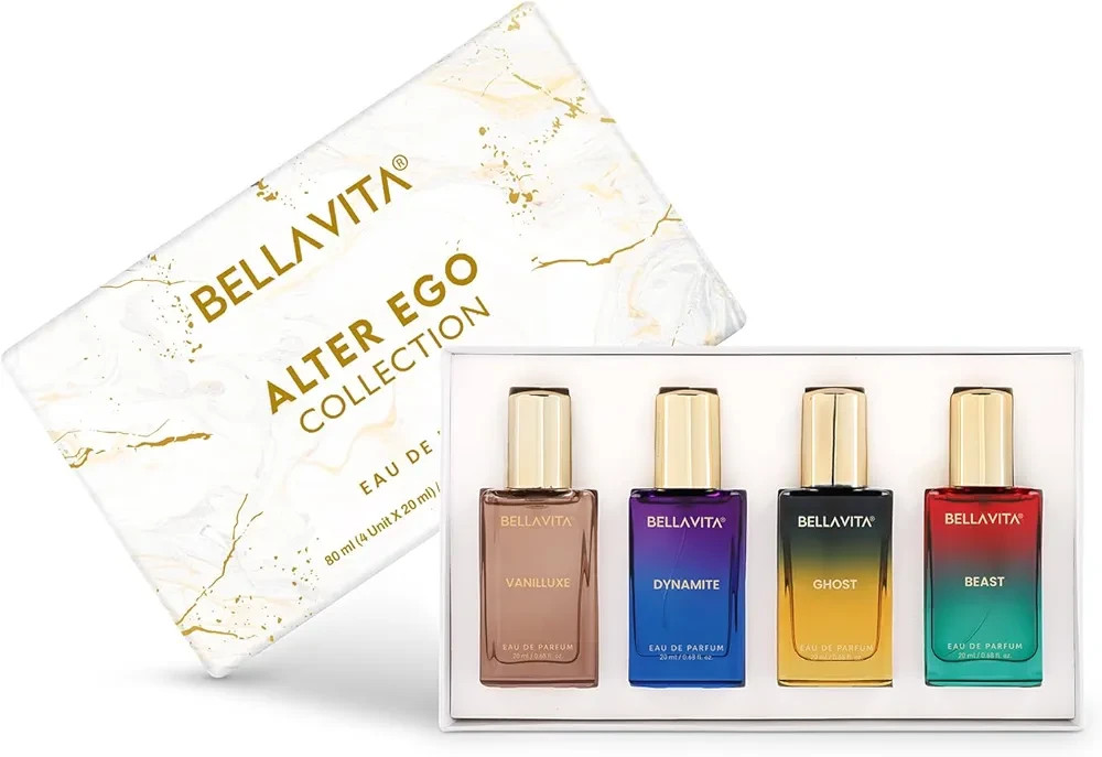BELLAVITA | Long Lasting Perfume Alter Ego Collection Gift SET 4x20ml Fragrance