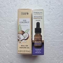 Lot of 2 Personal Care Fiji Coconut Roll On Perfume and Yardley English Lavender