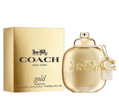 Coach New York Gold By Coach 3.0 oz. Parfum Women New Sealed