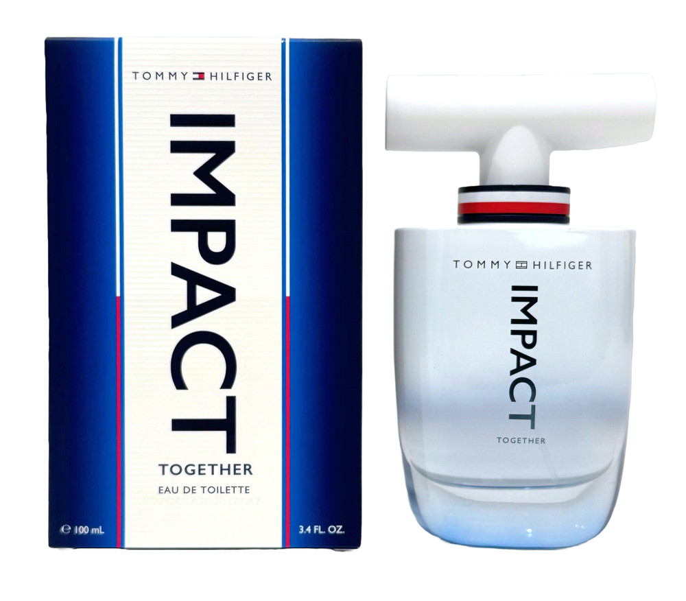 Tommy Hilfiger Impact Together for Men 3.4 oz EDT Spray NEW 100% AUTHENTIC