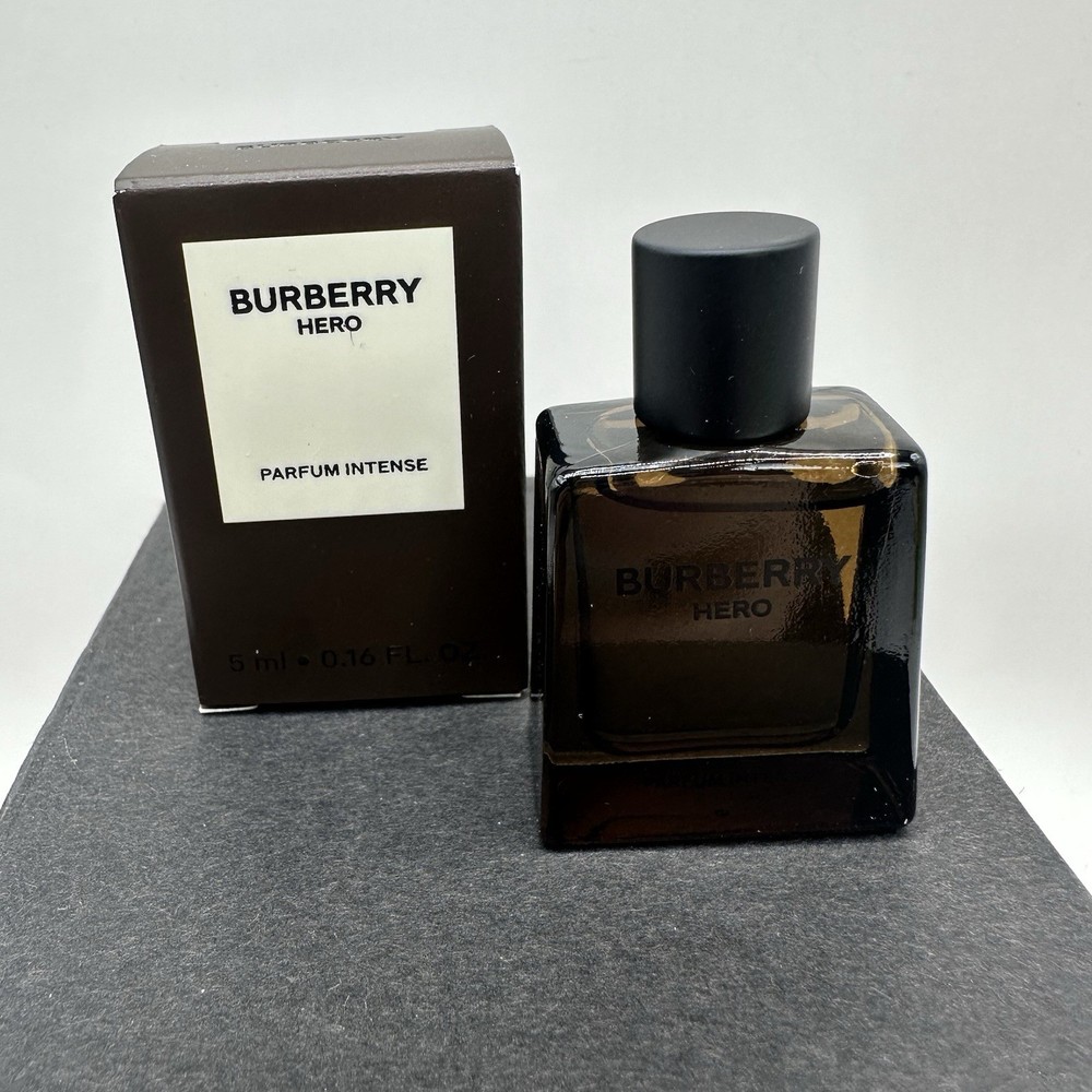 Burberry Hero by Burberry .16 oz Parfum Intense for Men Mini Travel