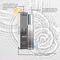 Winter Perfume Warm Vanilla Natural Fresh Light Fragrance Portable