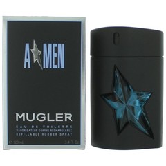 Angel by Thierry Mugler, (A*Men) 3.4oz EDT Refillable Rubber Spray Men
