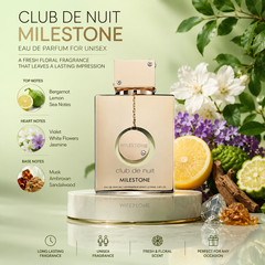 Armaf Club de Nuit Milestone Original EDP 3.6 oz 105ml Unisex Long Lasting,New