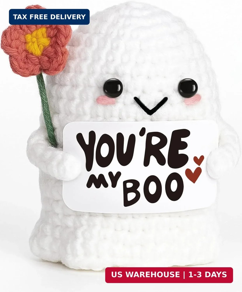 You’re My Boo Crochet Ghost – Anniversary Love Gifts for Women Men Her Him Boyfr