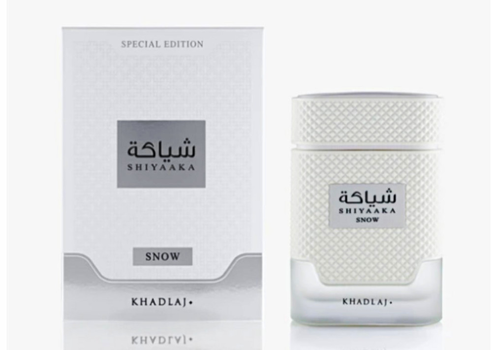 Khadlaj Shiyaaka Snow Special Edition Fragrance Regular Size 3.4 fl oz w/ Box