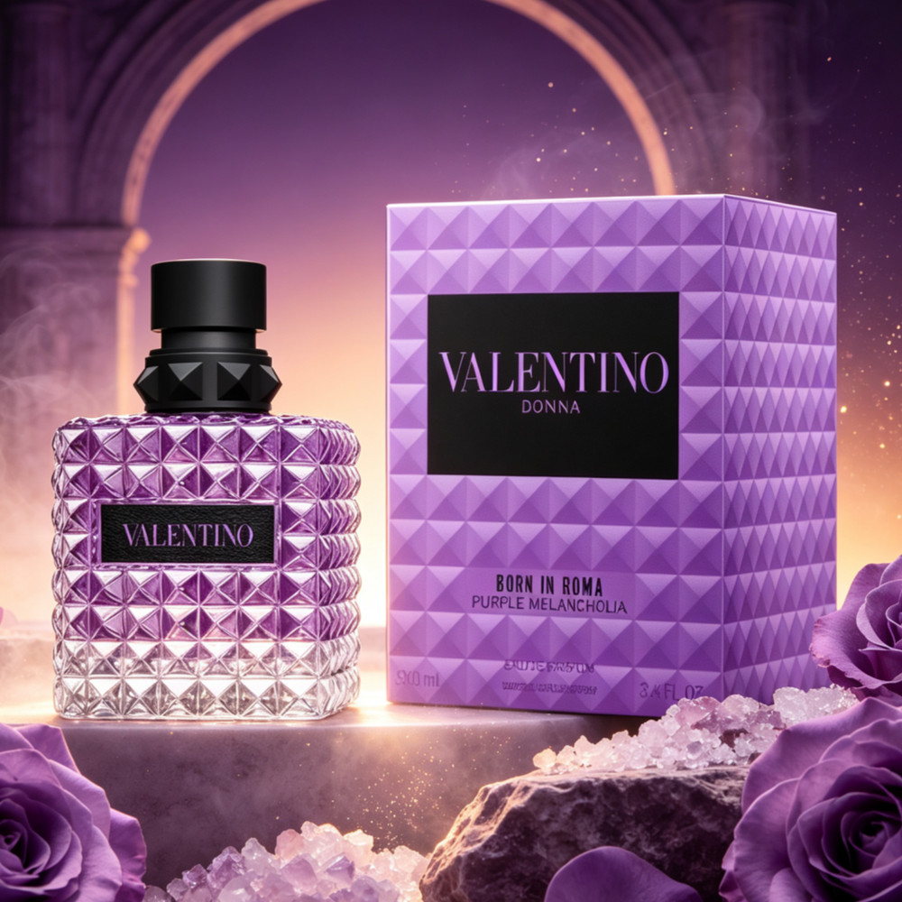 Valentino Donna Born in Roma Purple Melancholia Eau de Parfum 100ml/3.4oz NEW