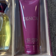 Vtg DESIGN Paul Sebastian Gift Set Women Fine Parfum Spray Lotion Bath Gel RARE