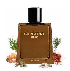 Burberry Hero for Men Parfum Eau de Parfum Spray Cologne 3.3oz 100ml New Sealed