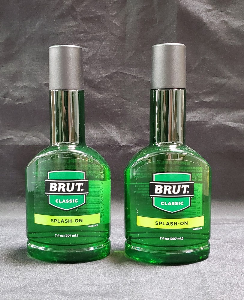 BRUT Splash-On Classic Scent 7 oz Pack of 2