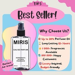 MIRIS No. 24558 Eau de Parfum for Women, 3.4 Fl Oz Spray