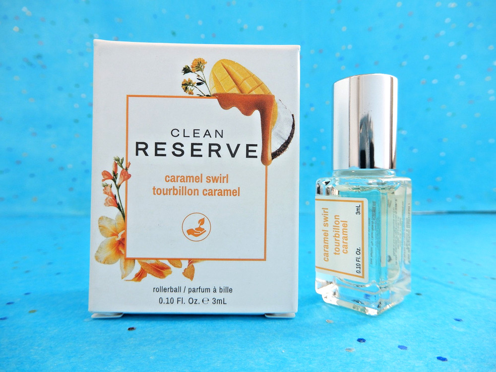 Clean Reserve CARAMEL SWIRL Eau de Parfum Mini Rollerball .10 oz