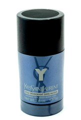 Y by Yves Saint Laurent 2.6 oz. Alcohol Free Deodorant Stick for Men New, Sealed