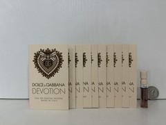 10 Dolce & Gabbana Devotion EDP Intense Sample Perfume Spray Vial 1.5 ml NEW