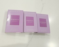 Lot 3 – Bundle Set Bvlgari Omnia Amethyste Eau de Toilette Sample Spray 2ml