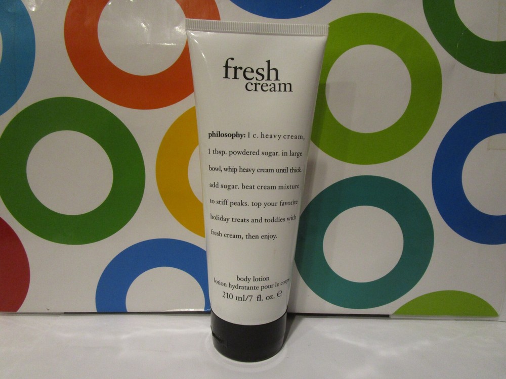 PHILOSOPHY ~ FRESH CREAM BODY LOTION ~ 7 OZ