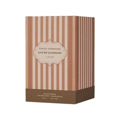 Lattafa Choco Overdose EDP, Give Me Gourmand, 75ml, Dark Chocolate Fudge Caramel
