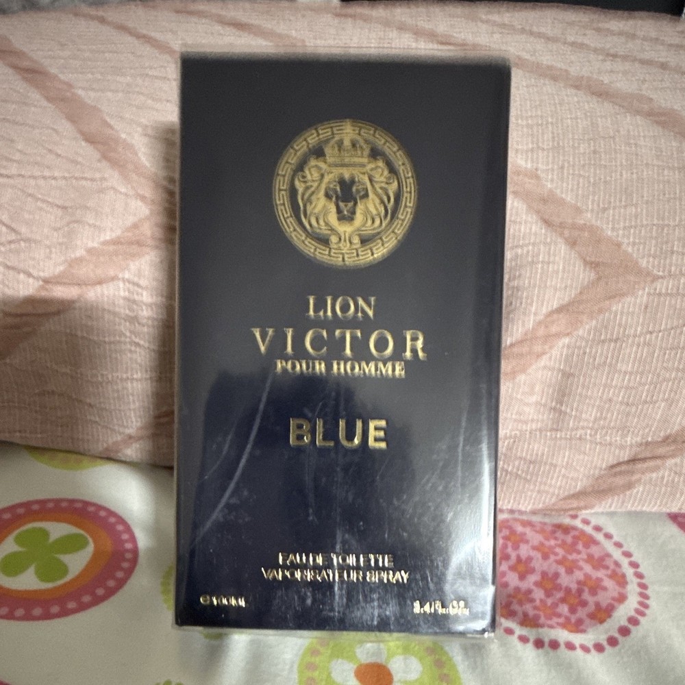 Lion Victor Blue Eau de Toilette Spray, Regular Size 3.4 fl oz