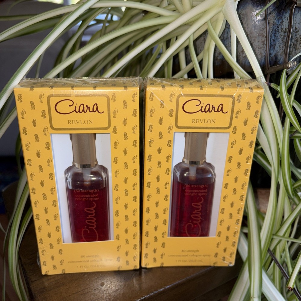 NEW Vintage Ciara Revlon 80 Strength Concentrated Cologne Spray 1 fl oz/29.5 ml