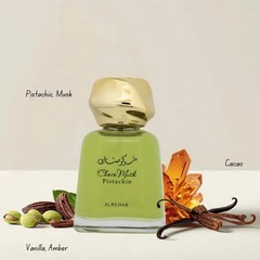 Choco Musk Original,Pistachio, Marshmallow EDP Sprays 100ml by Al Rehab (Bundle)