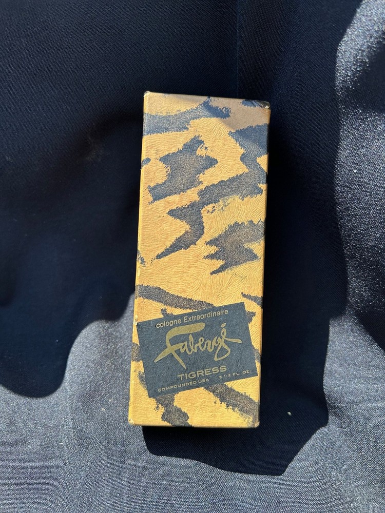 Faberge Tigress Cologne 3.5 Oz Splash Perfume Oriental Fougere Old Formula NWOB
