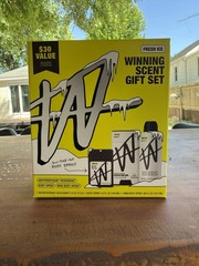 W by Jake Paul – Winning Scent Gift Set (3 Piece) Deodorant & Body Spray **NEW**